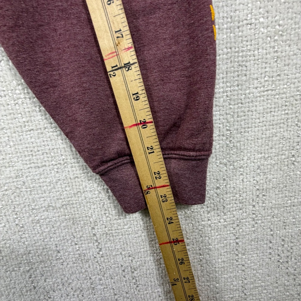 Simply Southern Bee Happy Bee Kind Maroon Sweatshirt Large Graphic Pullover - Picture 5 of 7